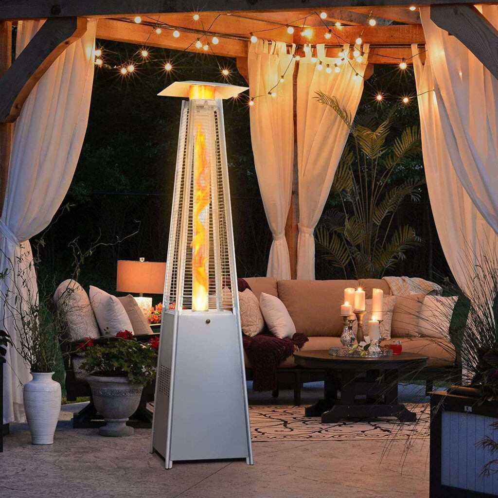 Piramit Tipi LPG Dış Mekan Isıtıcı Galeri